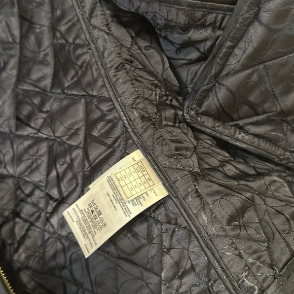 Brooks Brothers Navy Quilted zip jacket diamond petite - Picture 6 of 6
